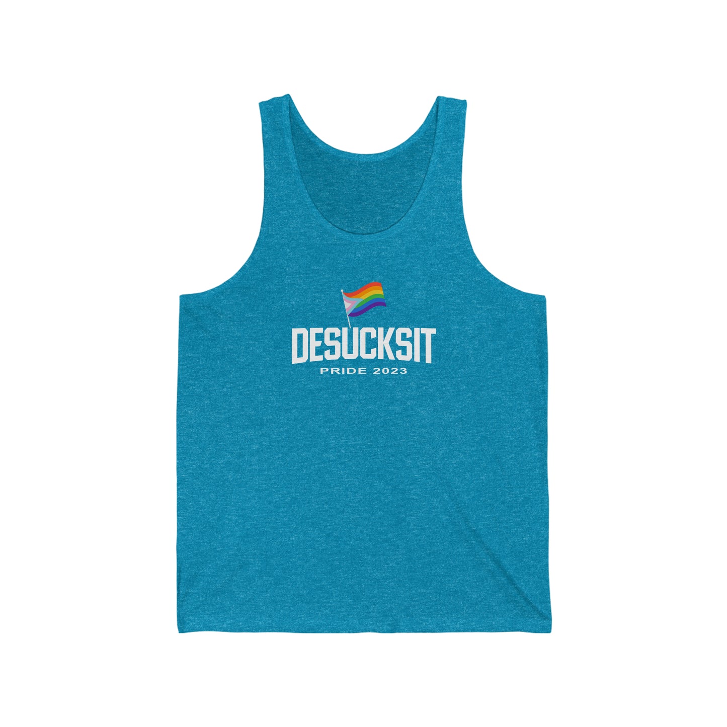 DeSucksIt - Pride 2023 Edition - Parody Unisex Tank Top