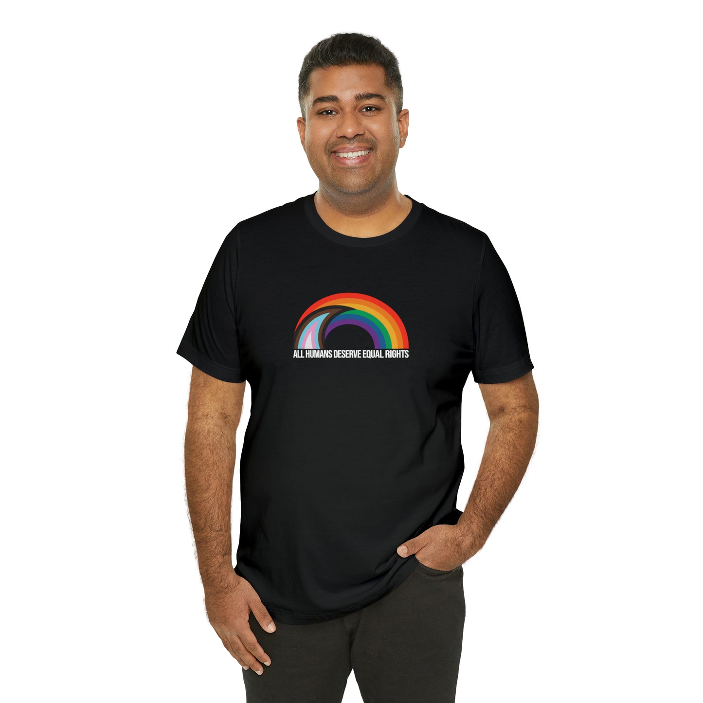 Rainbow Equal Rights - Unisex Pride T- Shirt