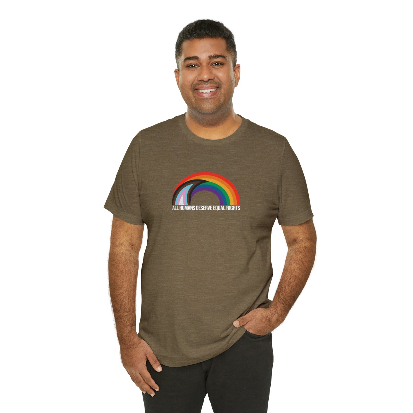 Rainbow Equal Rights - Unisex Pride T- Shirt