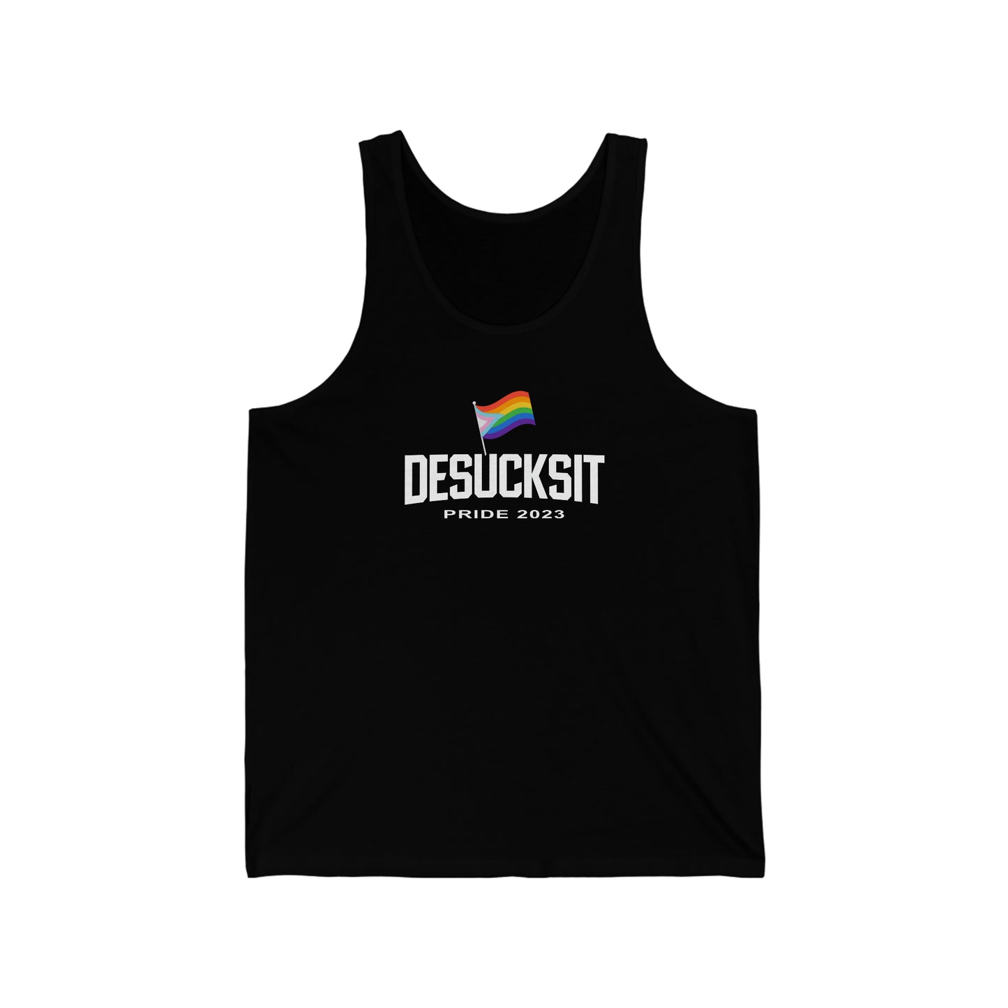 DeSucksIt - Pride 2023 Edition - Parody Unisex Tank Top