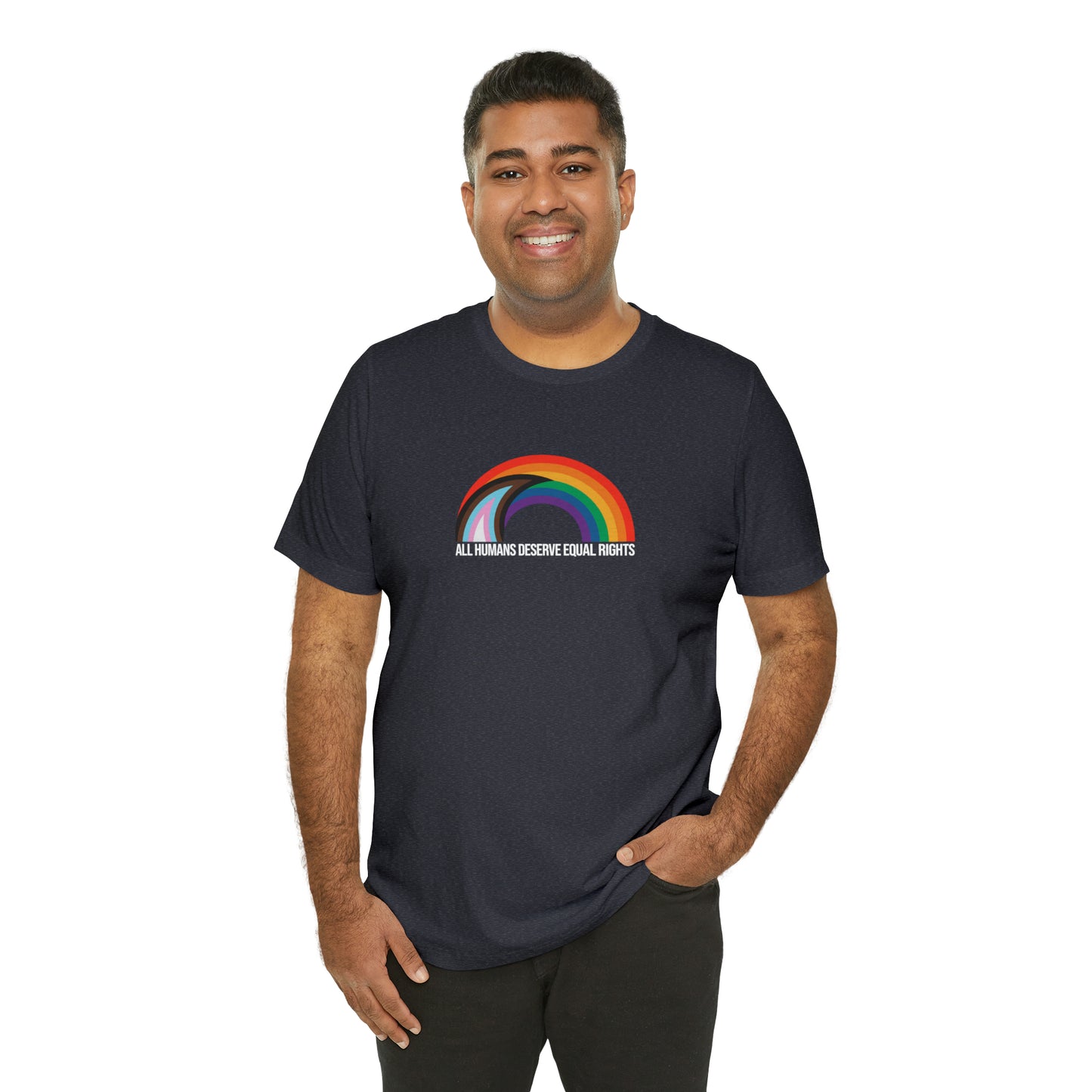 Rainbow Equal Rights - Unisex Pride T- Shirt