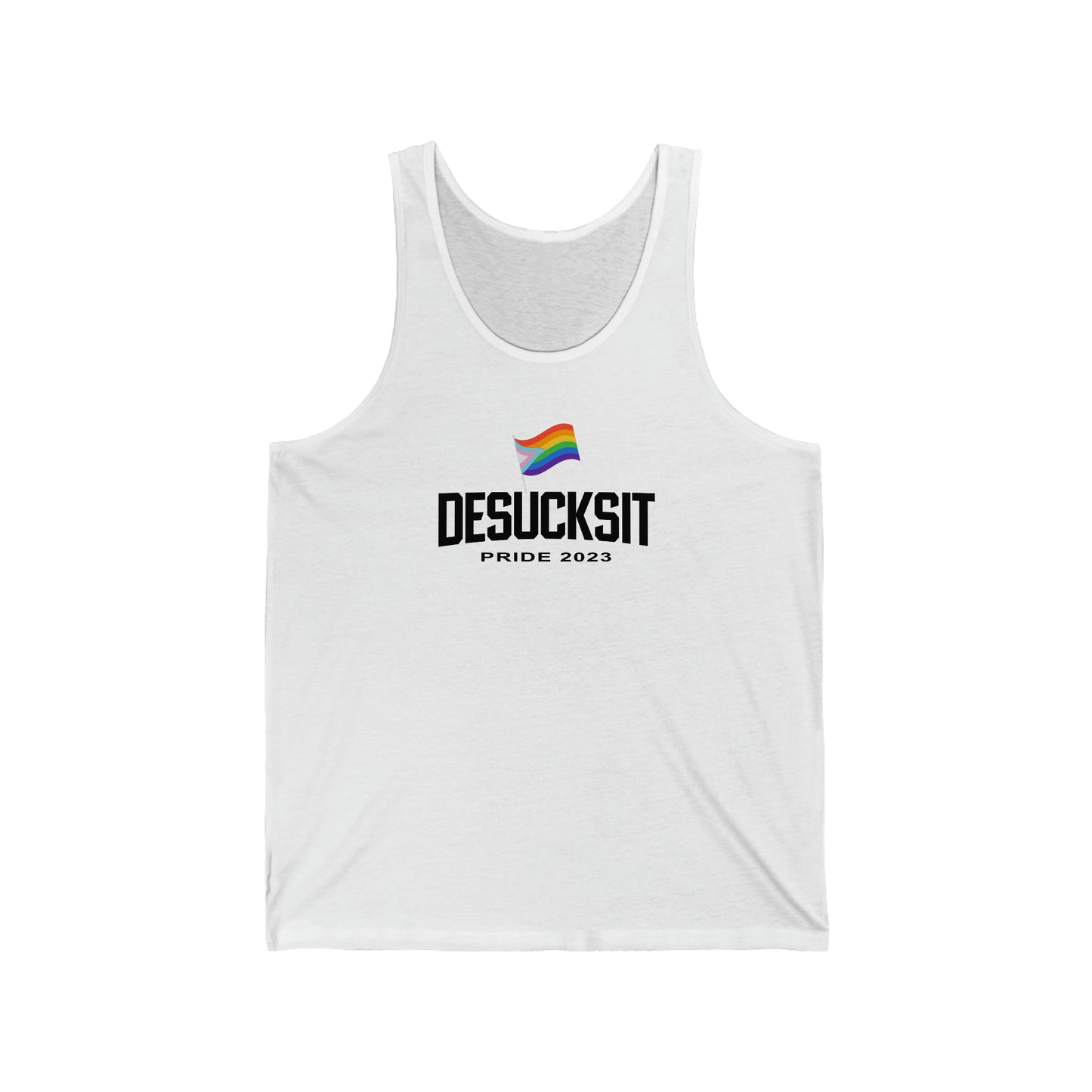 DeSucksIt - Pride 2023 Edition - Parody Unisex Tank Top