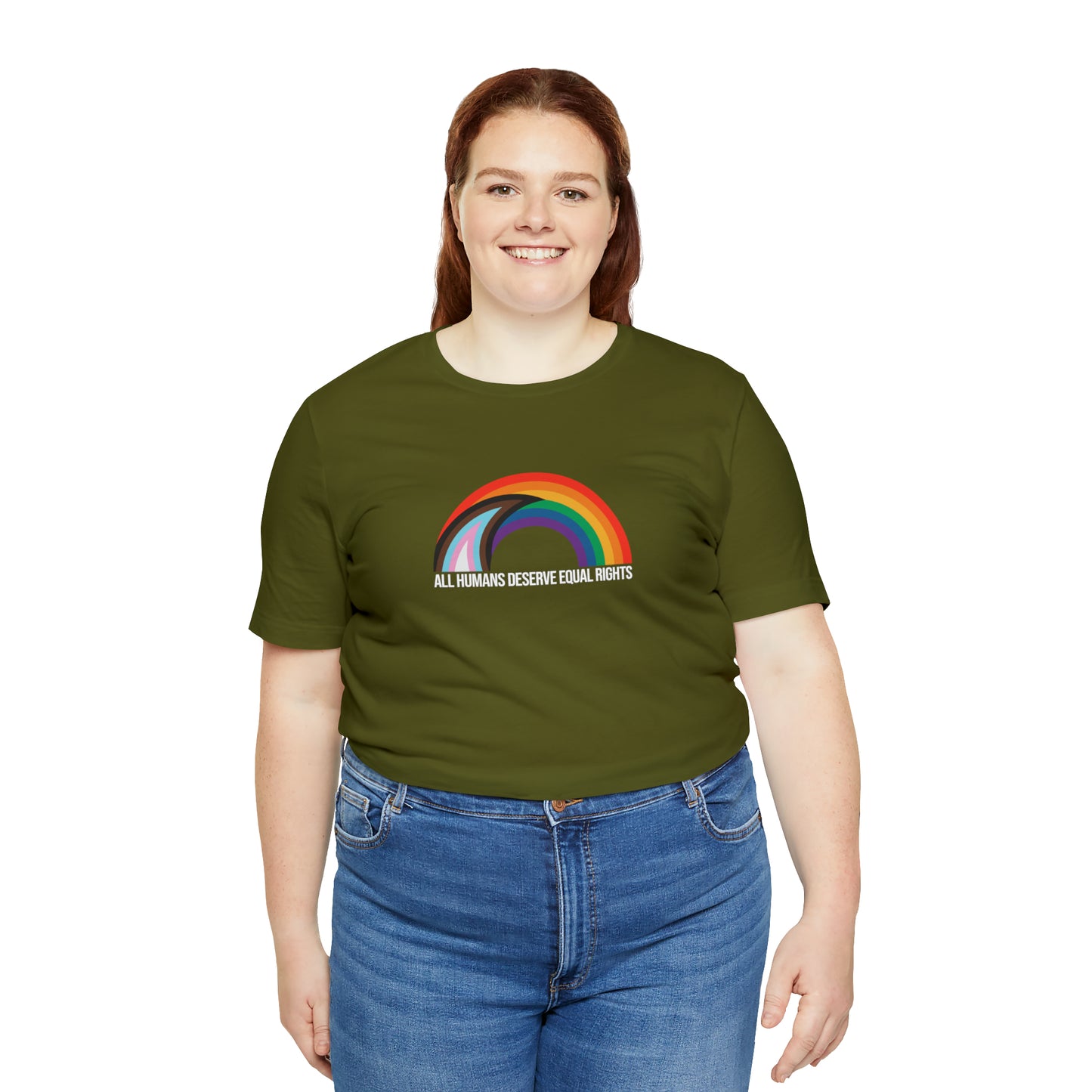 Rainbow Equal Rights - Unisex Pride T- Shirt