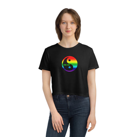 Peace & Pride 2023 Flowy Crop Top