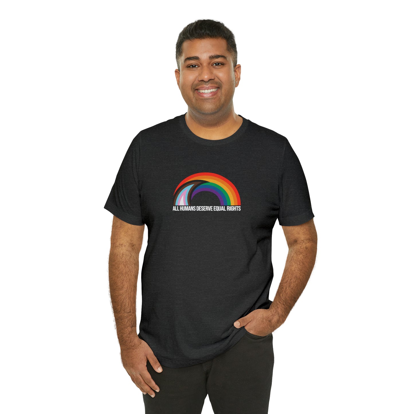 Rainbow Equal Rights - Unisex Pride T- Shirt